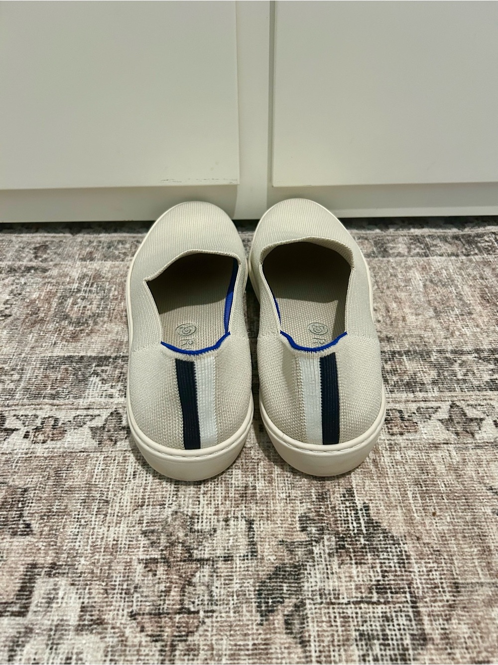 Rothy’s The Original Slip On Sneakers in Sand Color - Size 8 - Picture 5 of 13